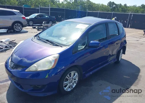2009 Honda Fit Sport from USA, damaged, VIN JHMGE88429S034401